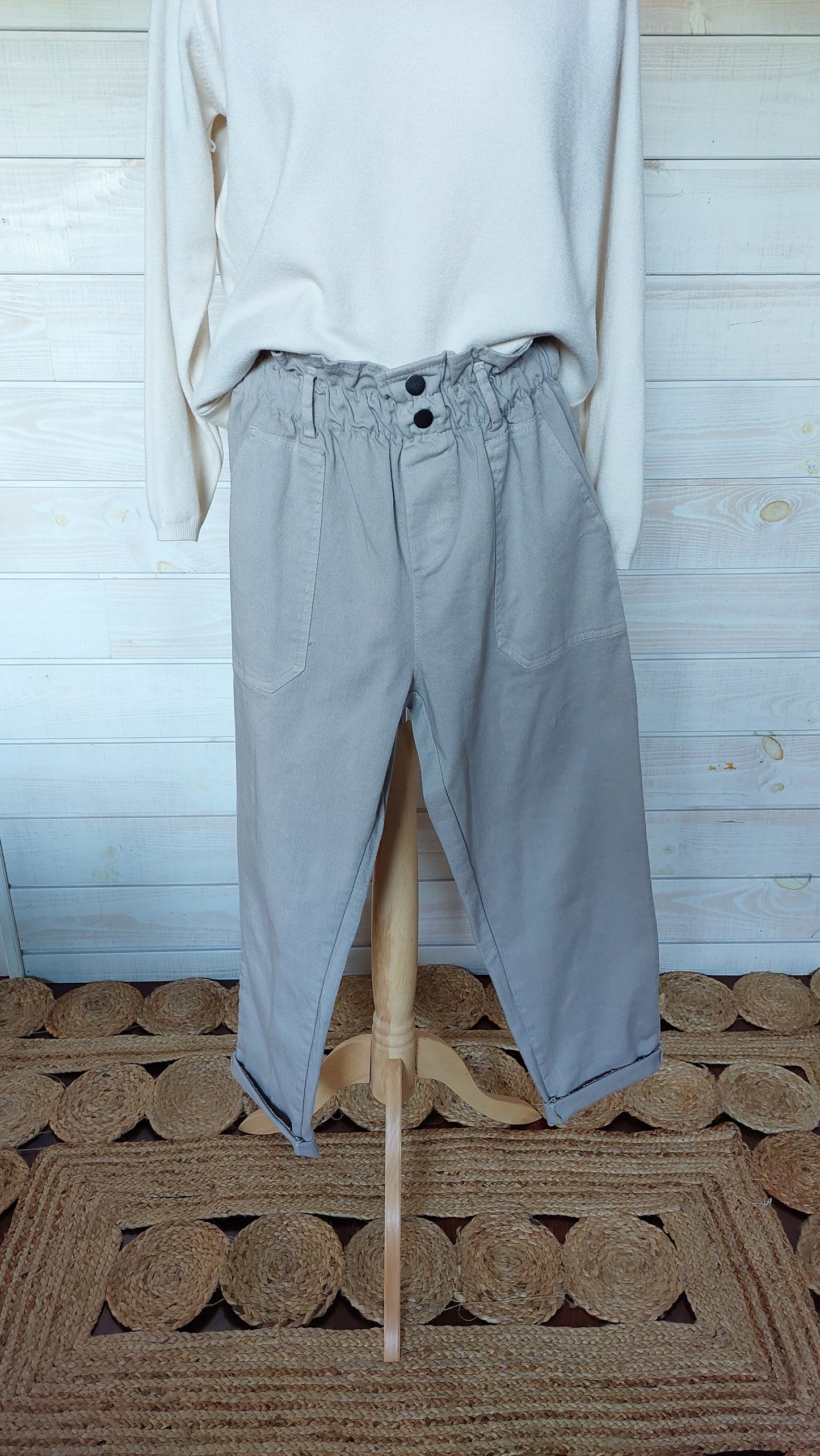 Pantalon Johanna beige