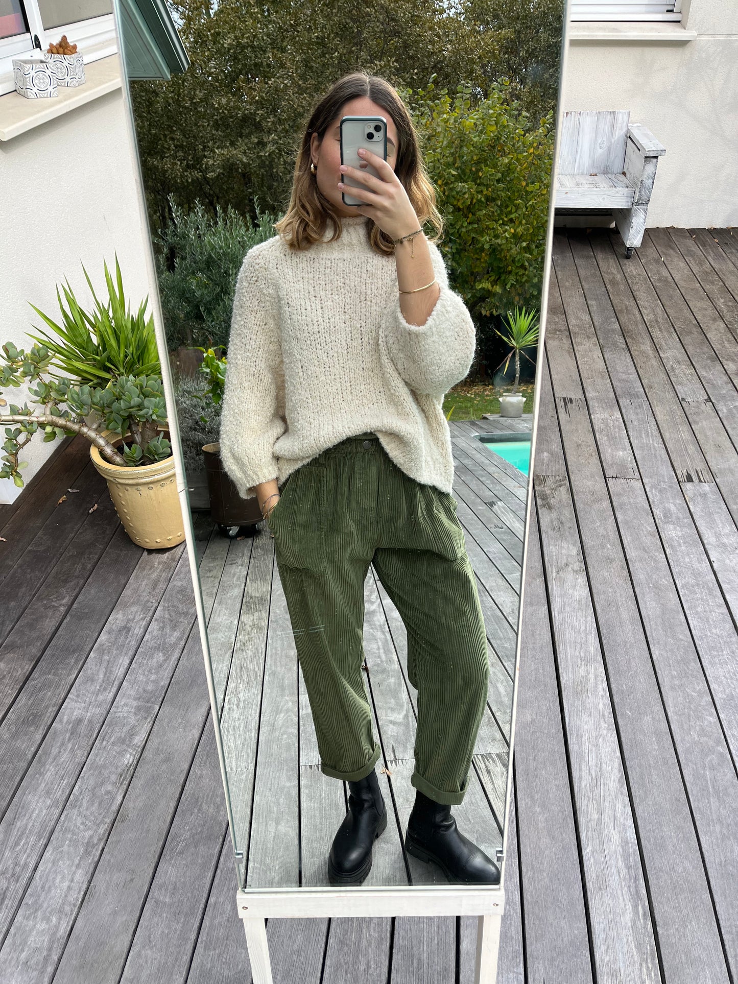 Pantalon Jo kaki