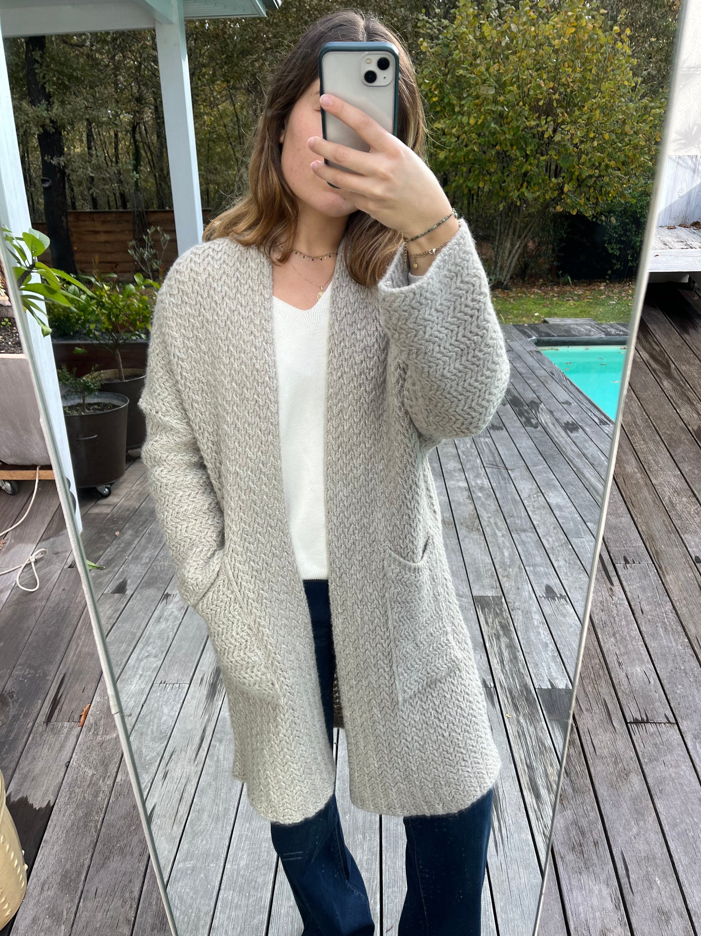 Gilet Riga beige