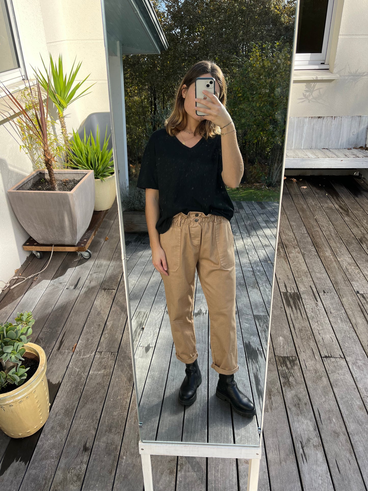 Pantalon Johanna camel