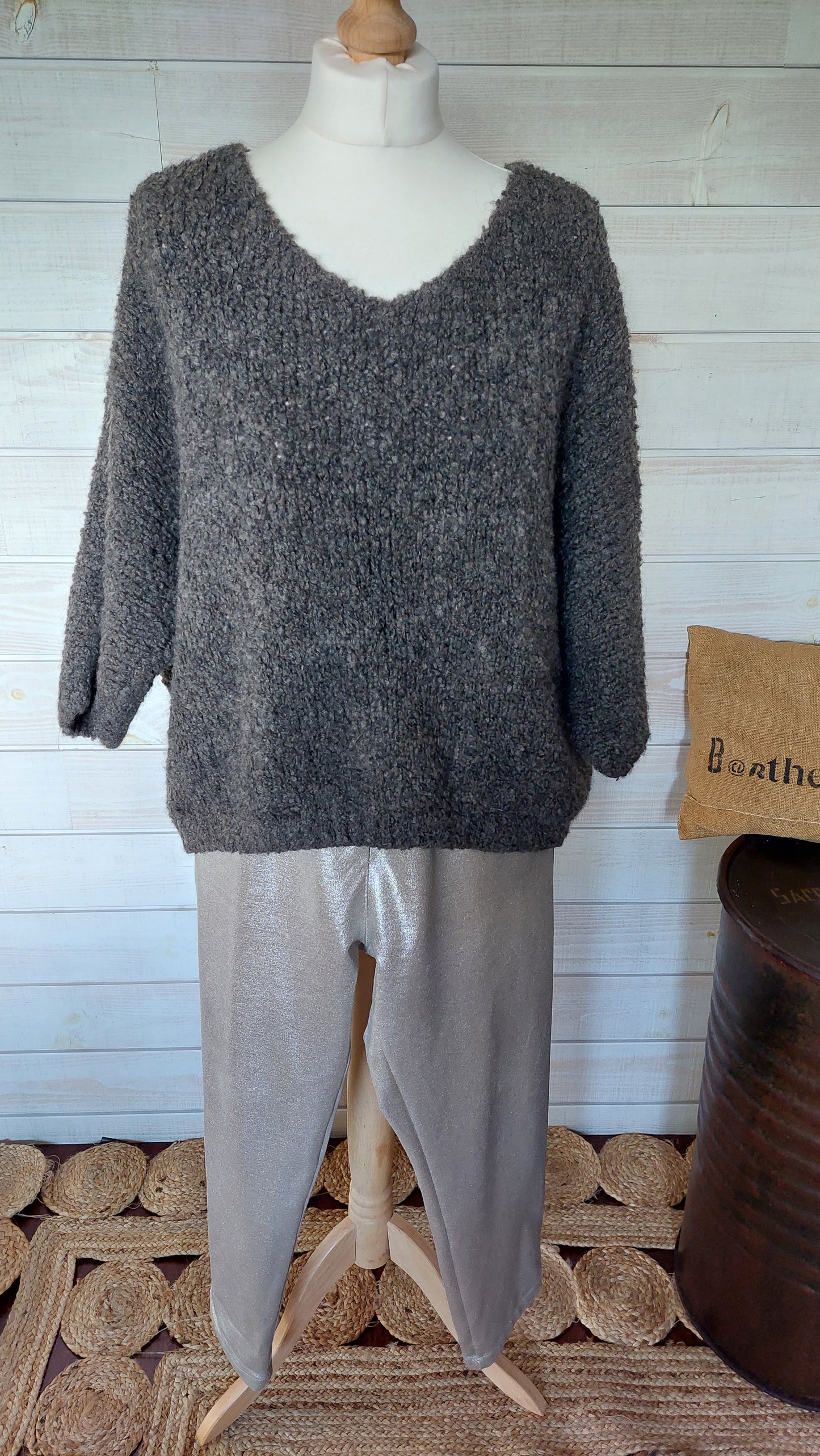Pull Helsinki taupe