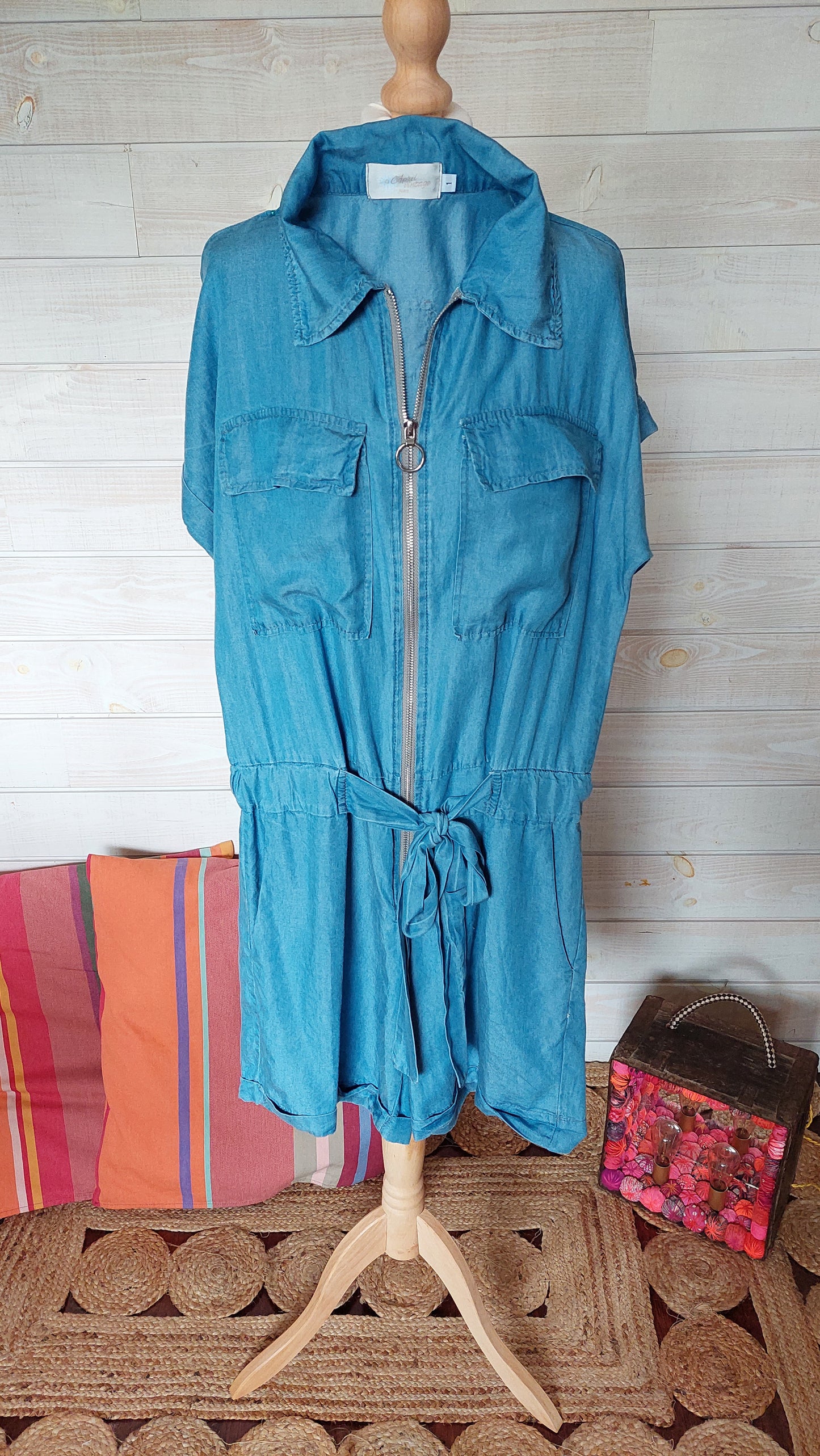 Combishort Marie bleue