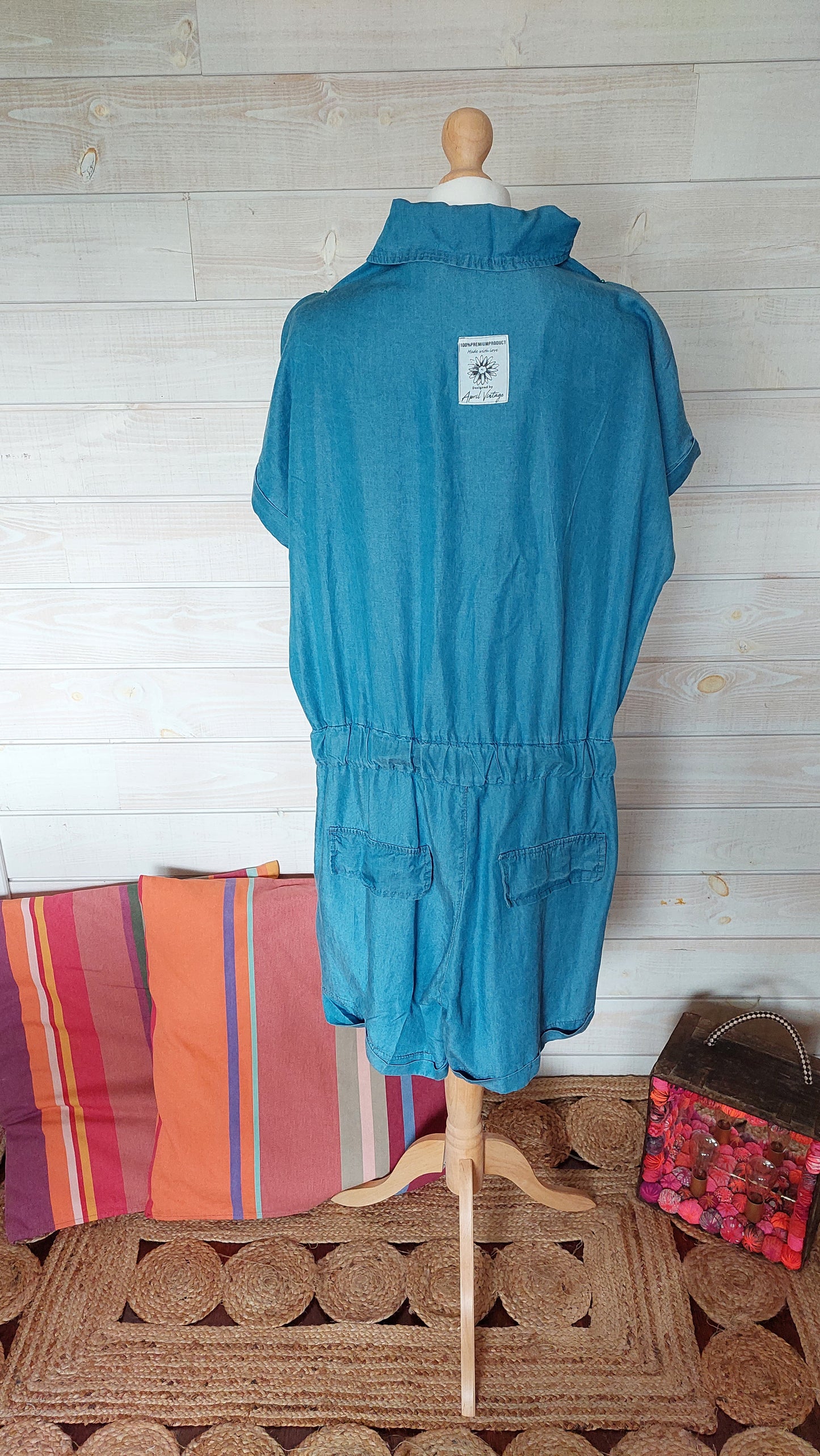 Combishort Marie bleue