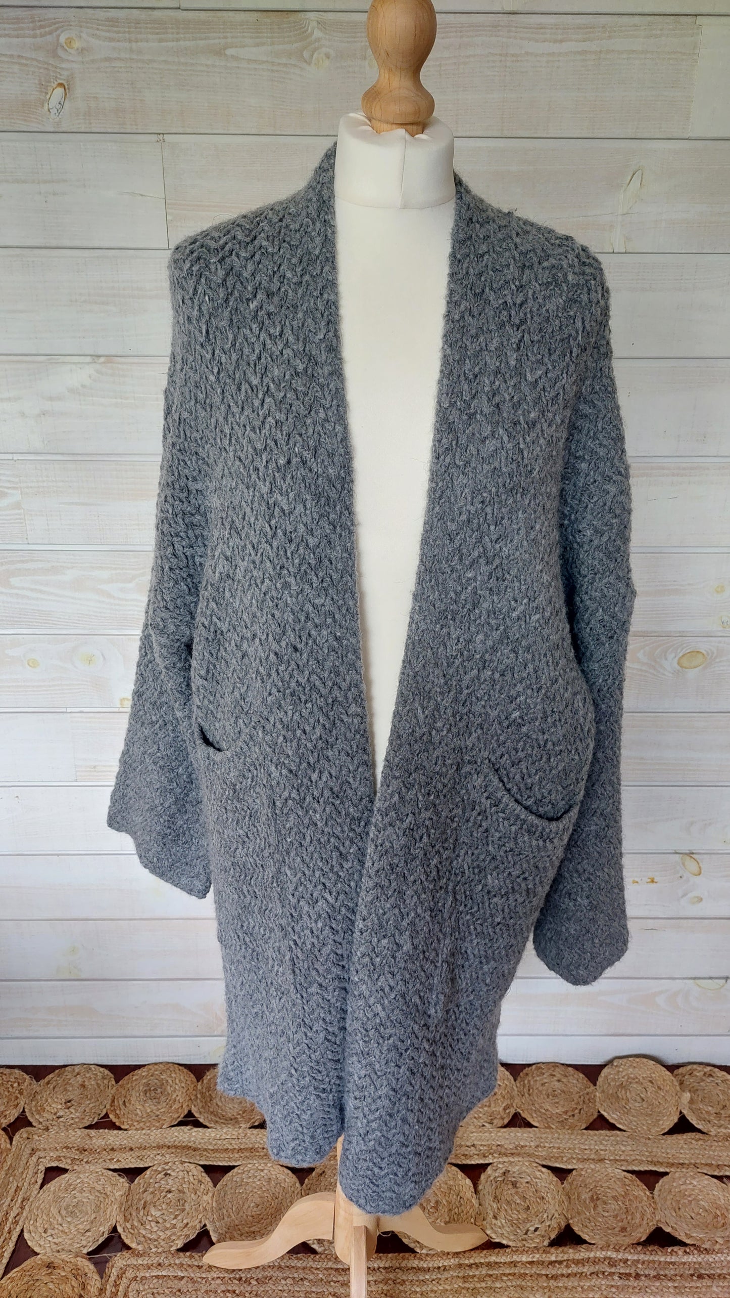Gilet Riga gris