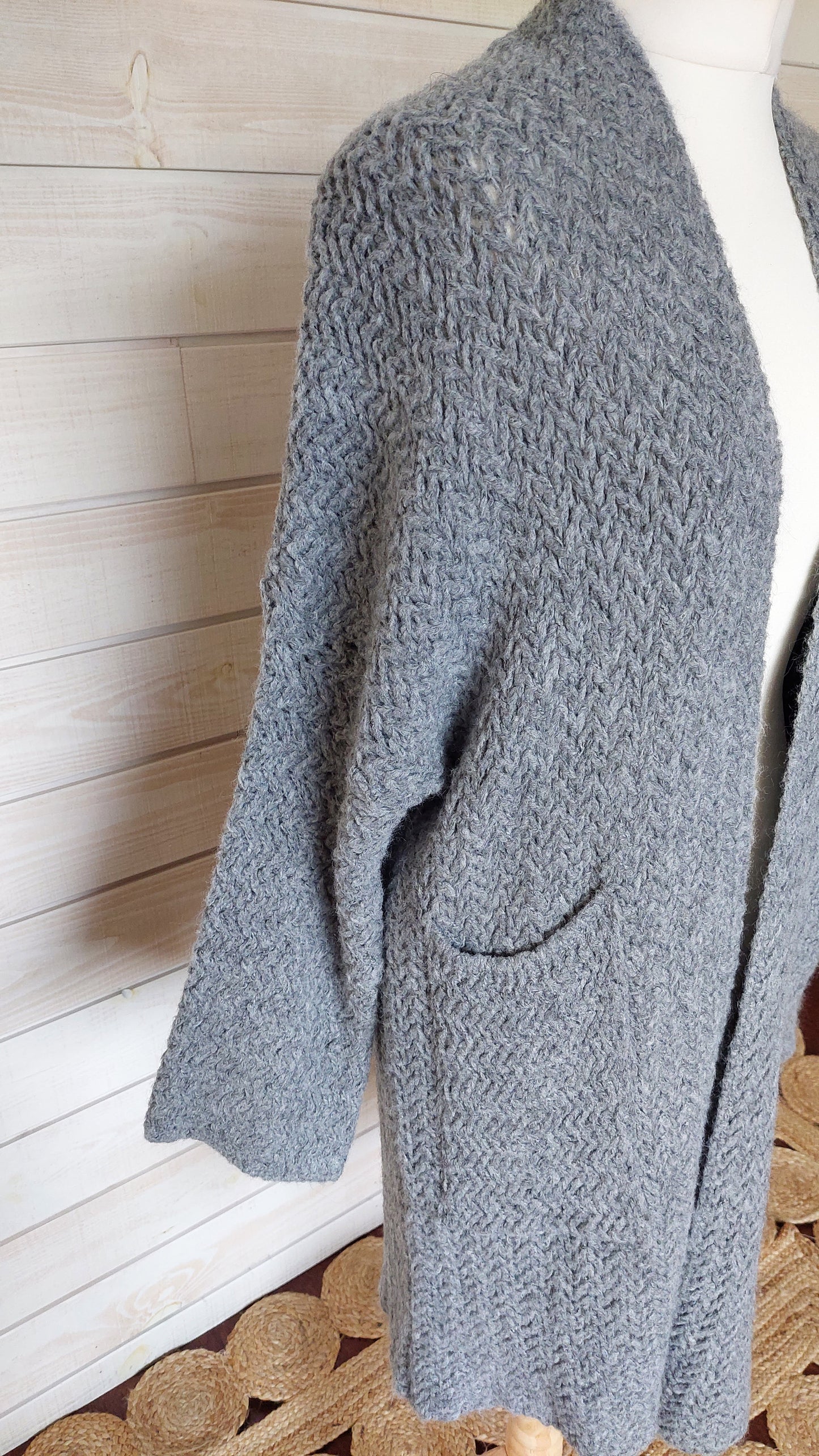 Gilet Riga gris