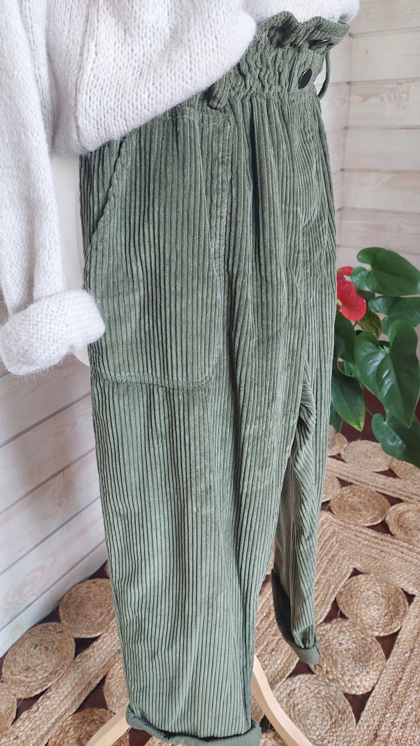 Pantalon Jo kaki