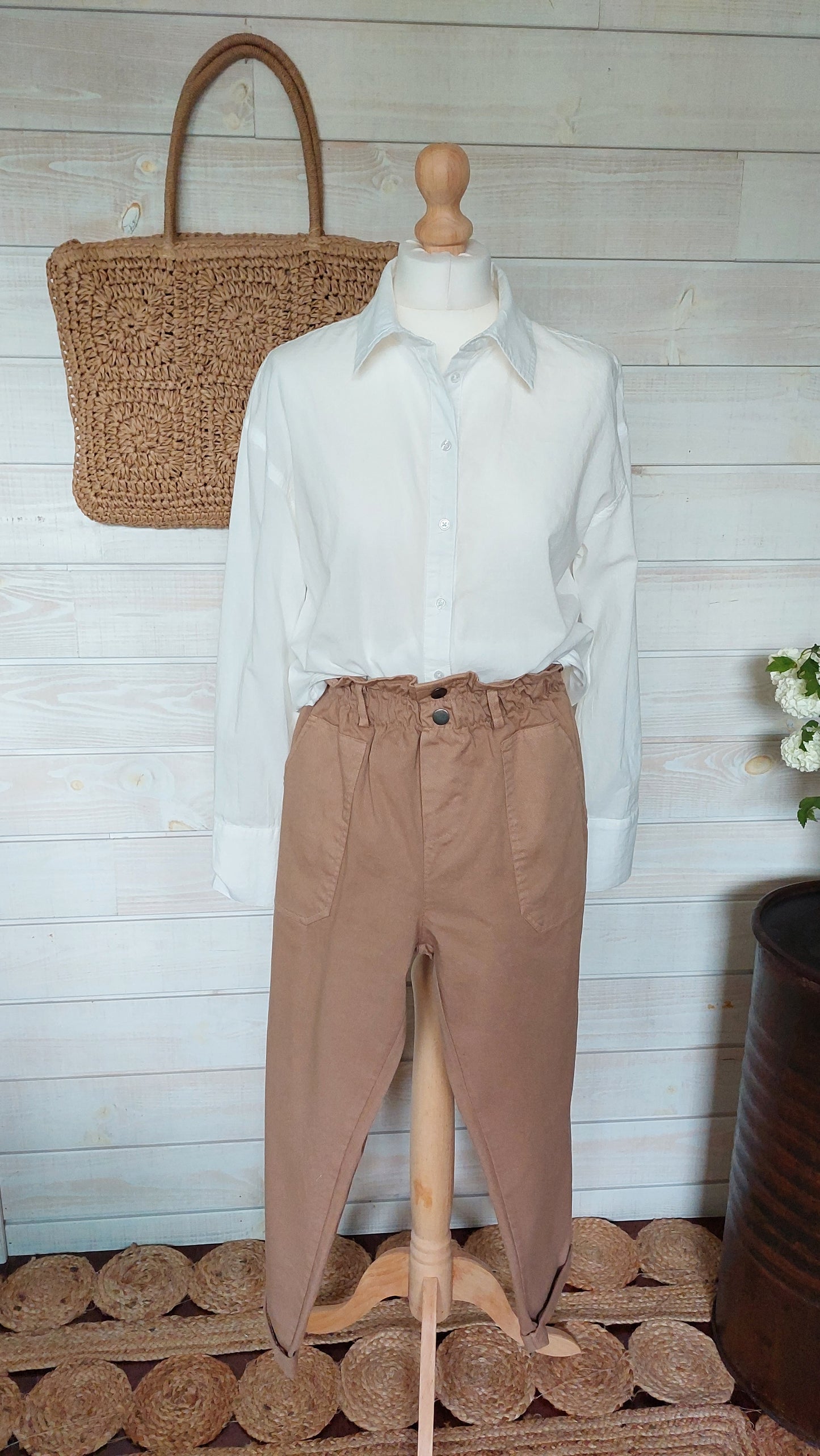 Pantalon Johanna camel
