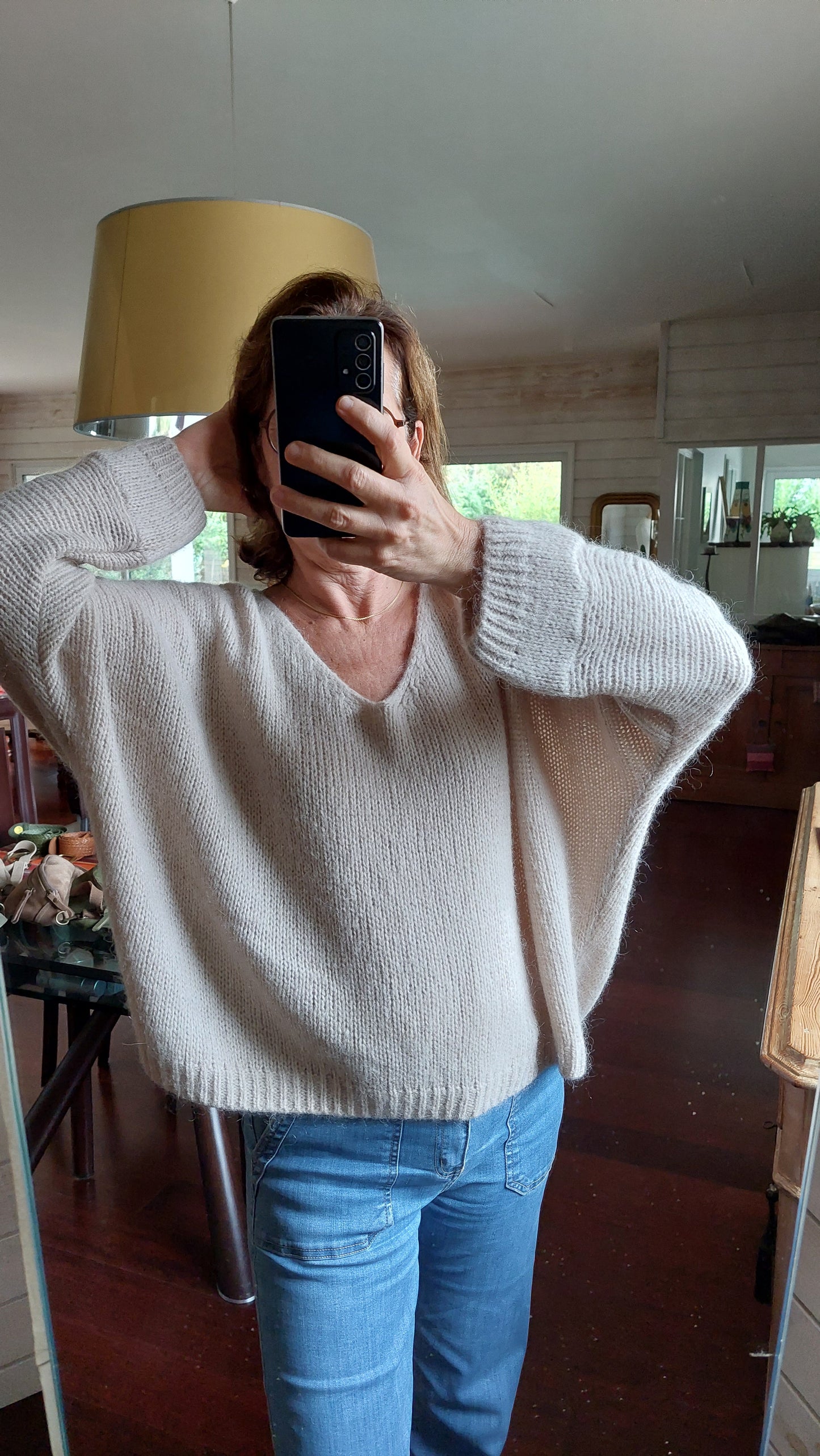 Pull Karine beige