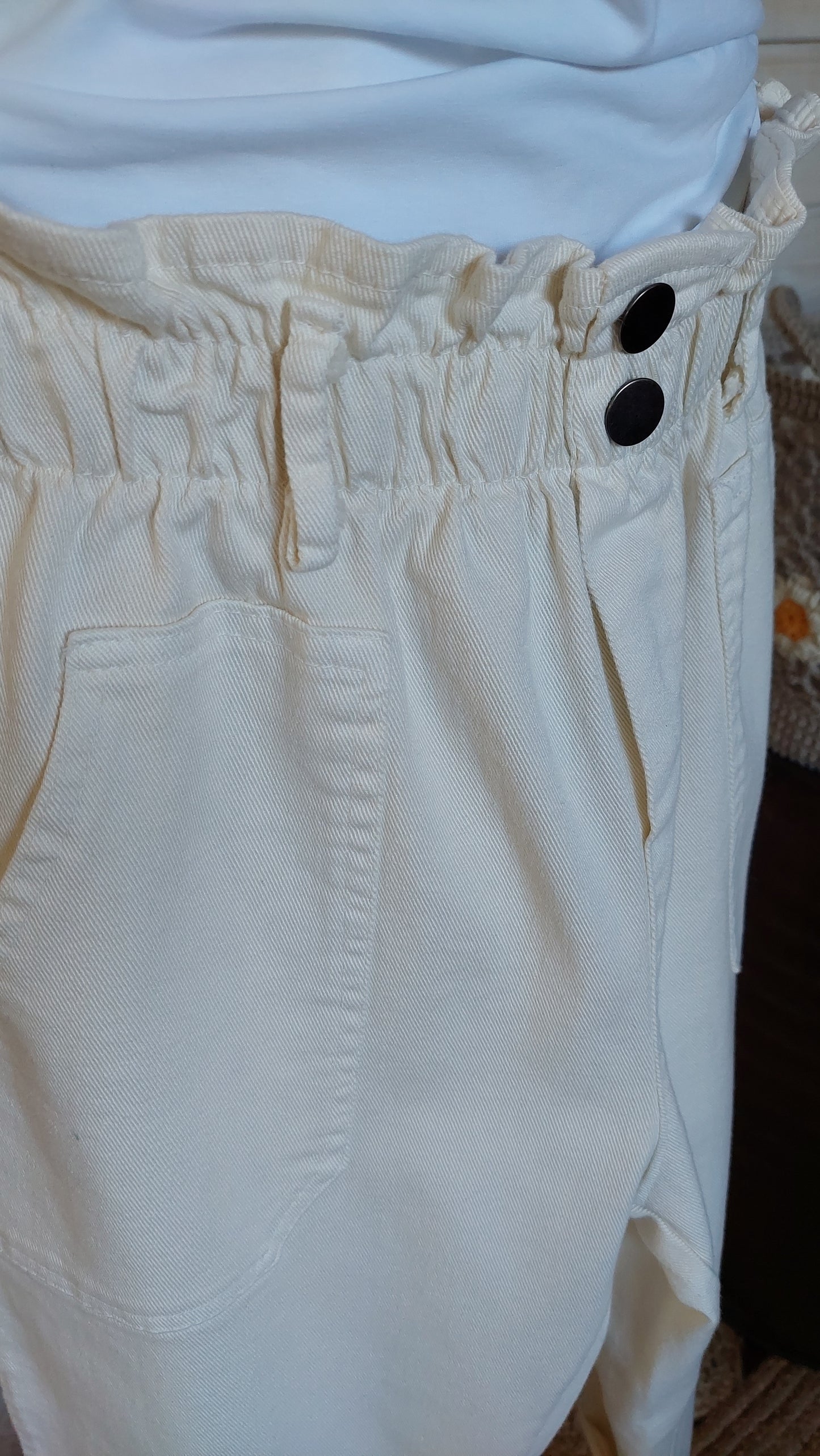 Pantalon Johanna écru