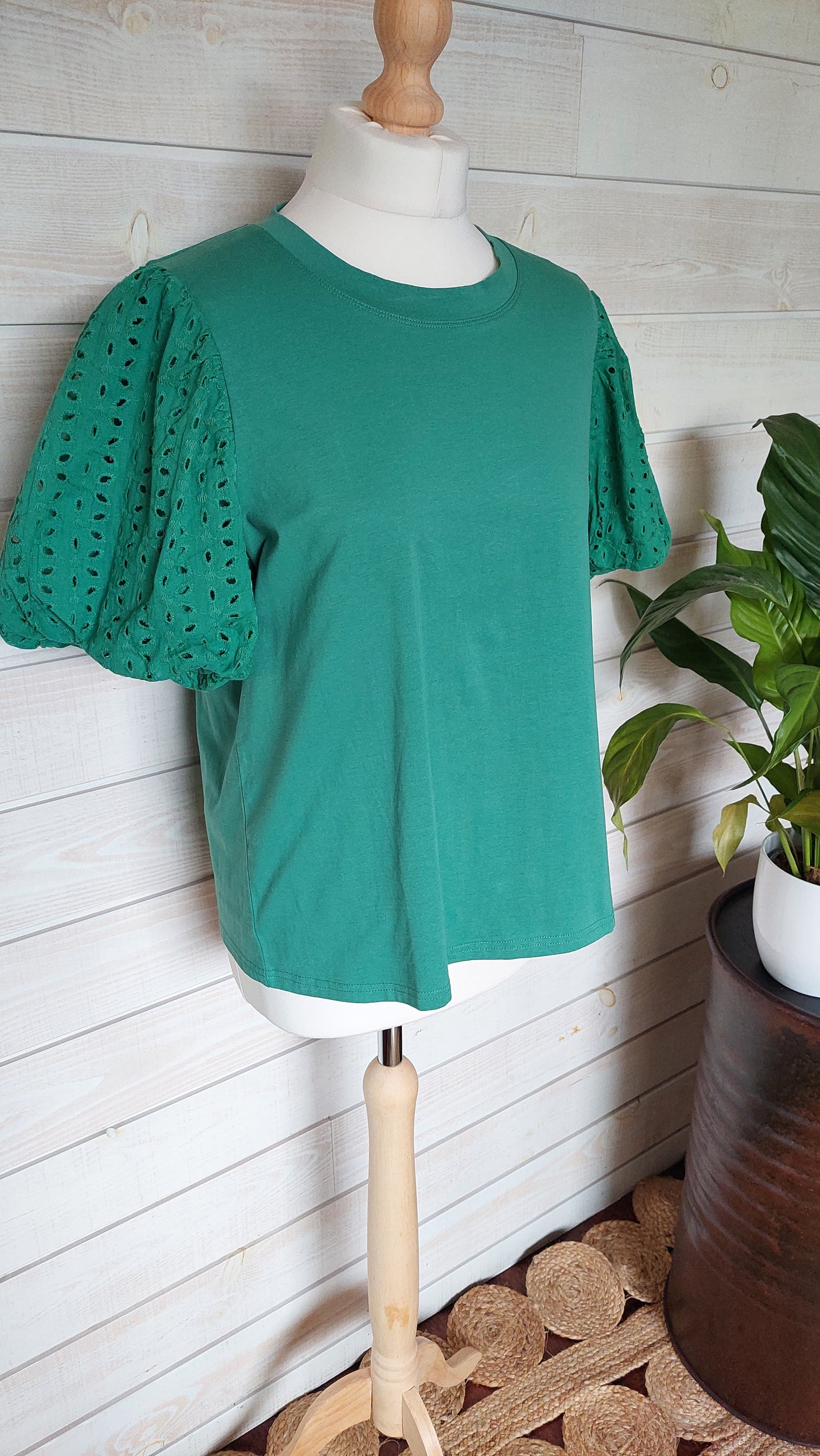 Tee-shirt Agathe vert
