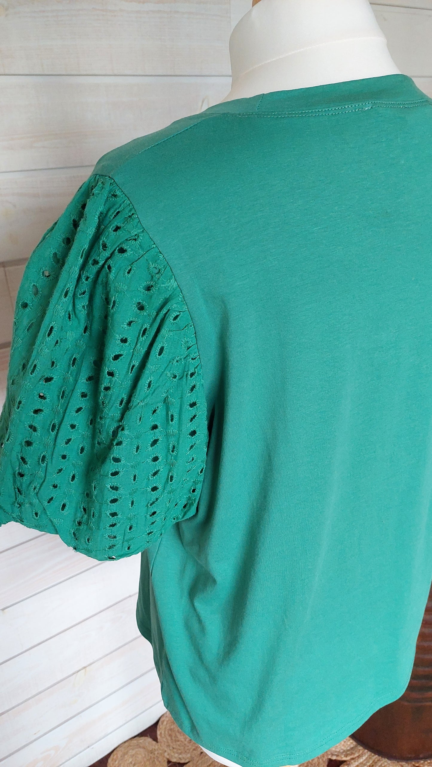 Tee-shirt Agathe vert