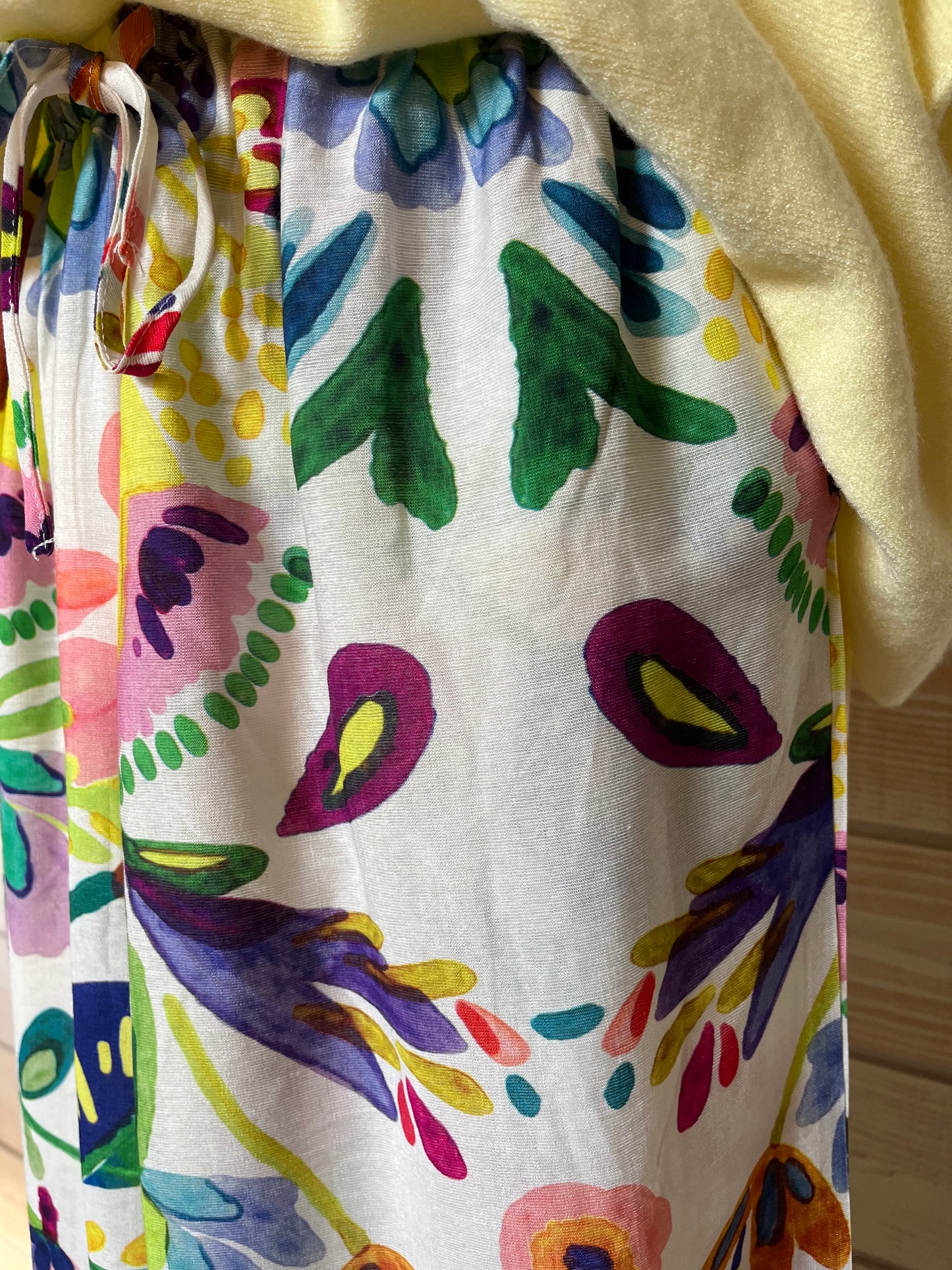 Pantalon fleuri